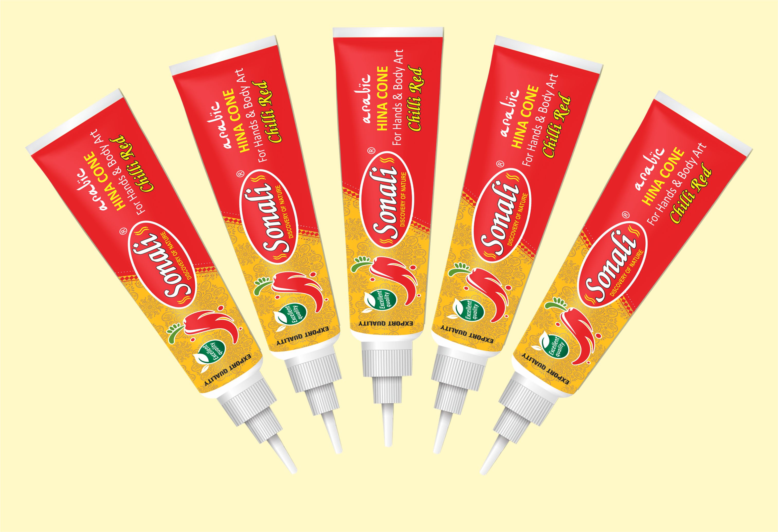 Color Henna Tube Manufacturers in India