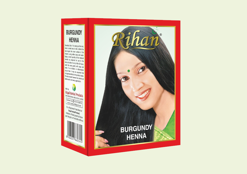 Rihan Burgundy Heena Manufacturers in India
